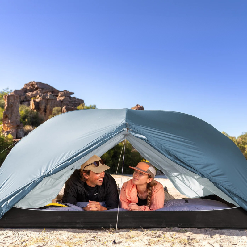 Naturehike stan Mongar 2 série BASE 210T 2500g - modrý